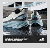 361 Degrees Wingblade Rainblock Men Running Shoes Splash Proof Anti-Slip Water Repellent Grippy Stable Male Sneakers 672532231
