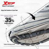 Xtep Little Basque 2 Casual Shoes for Men 2025 Summer Vintage Breathable Comfortable Non-Slip Durability Sneakers 875219320017