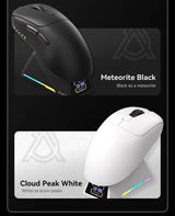 Ajazz AJ179 Apex PAW3950 Wireless Gaming Mouse with RGB Charging Dock, Computer Macro Mouse Gamer,Lightweight Ergonomic PC Mice