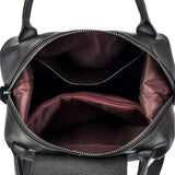 100% Genuine Cowhide Leather Women Backpack Large Capacity School Back Pack Female Casual Travel Bagpack Rucksacks for Girls Sac