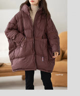 Women’s Oversized White Duck Down Puffer