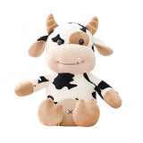 Kawaii Cow Plushie – Soft Stuffed Cattle Pillow & Aesthetic Room Decor