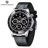 40mm New V2 PAGANI DESIGN Classic fashion Men Quartz Watches Sapphire Retro Chronograph Stainless Steel Waterproof Watch for Men