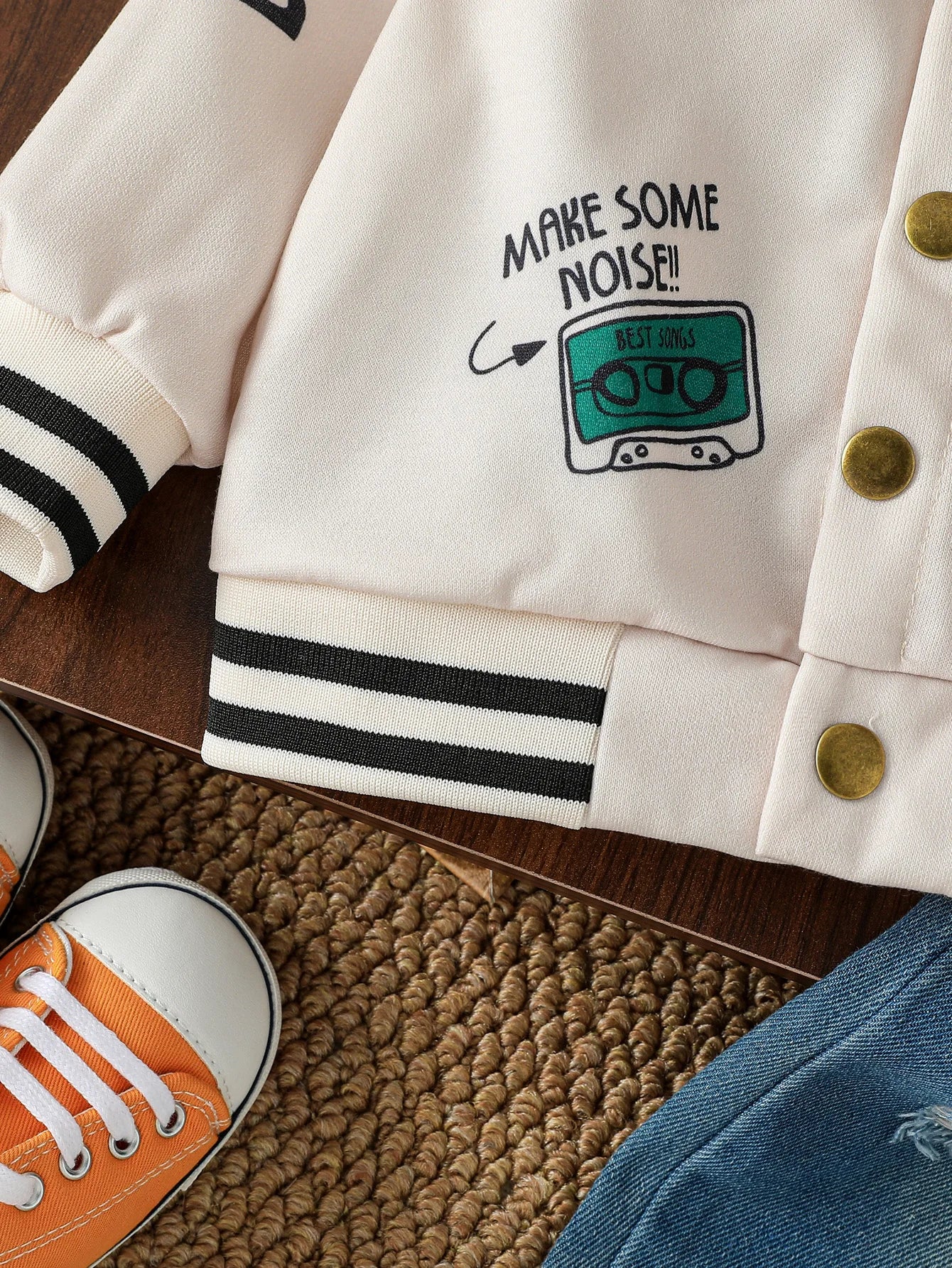 Toddler Cartoon Sportswear Jacket