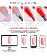 AS 9 Colors Magnetic Cat Eye Gel Nail Polish Set Jelly Pink UV LED Soak Off Gel Varnish Crystal Red Cat Gel Lacquer With Display