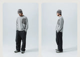 Mountain-Ready Crewneck: Engineered with Ribbed Neck, Reflective Logo, & Secure Chest Pocket for Outdoor Style Unisex