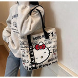 Hello Kitty Large Capacity Handbag & Backpack