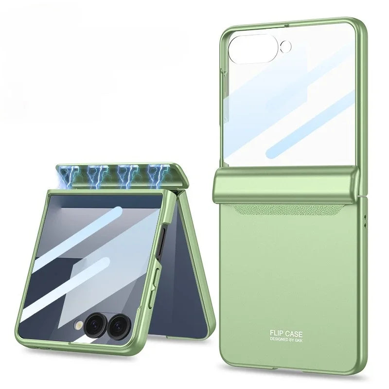 Samsung Galaxy Z Flip Magnetic Case with Hinge Protection
