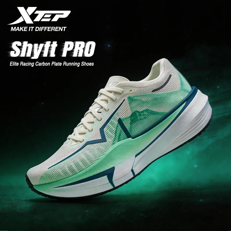 Xtep Shyft PRO For Men Combat Quick-Drying Outdoor Professional Marathon Shoes Thick Sole Cushioning Sneakers 874119110039