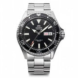 Orient Men Automatic Mechanical Diving Watch 20Bar Water Resistant Week Date Calendar Luminous Stainless Steel Sports Wristwatch
