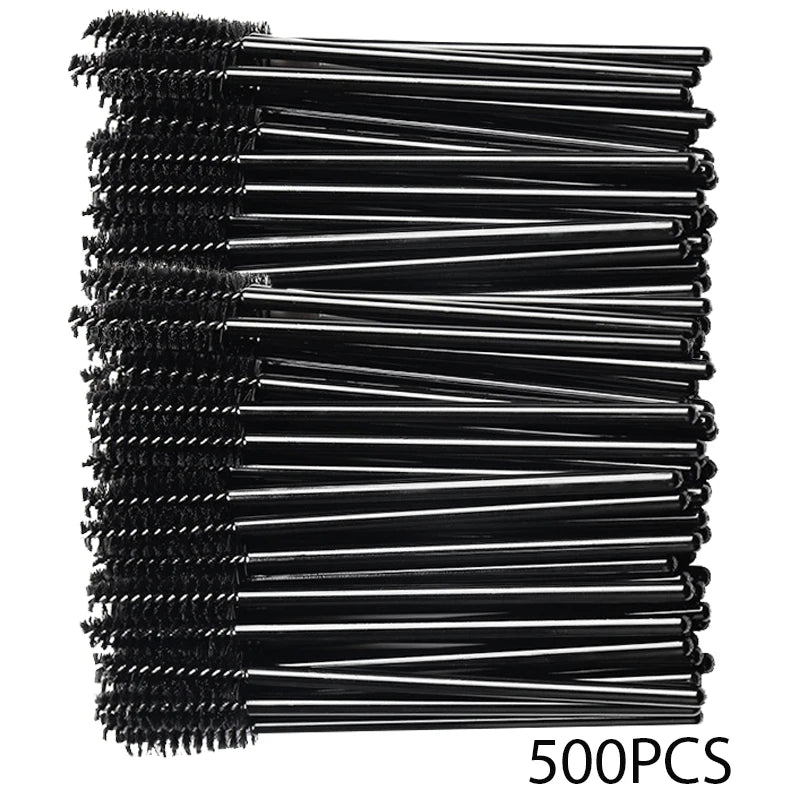 Disposable Makeup Brush Set – Lip, Lash & Brow Wands