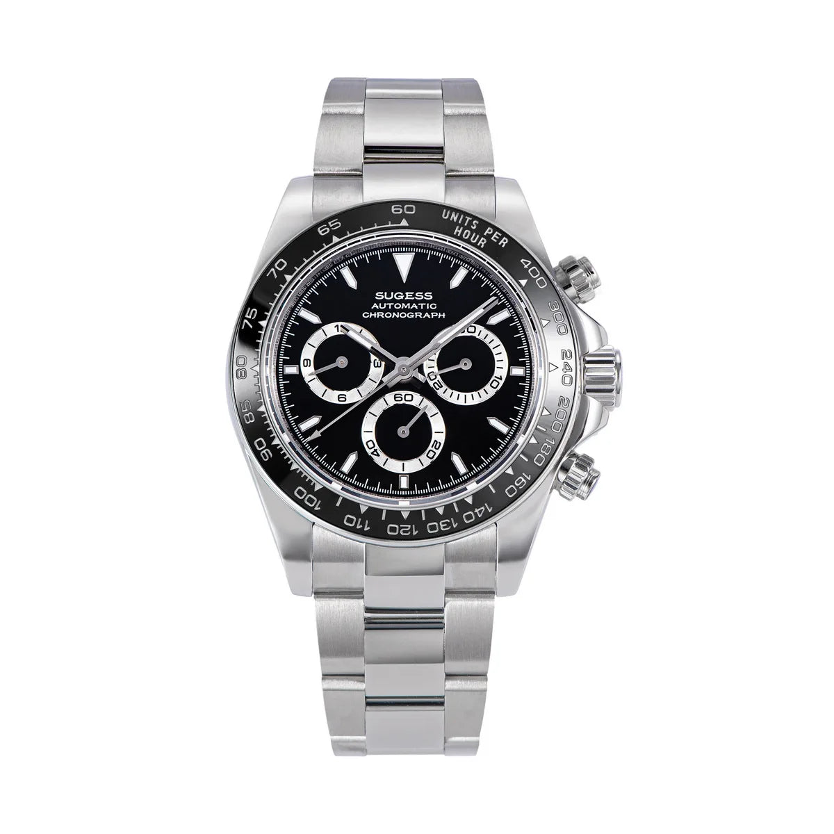 Sugess S418-2 Panda Chronograph Automatic Watch | 39mm