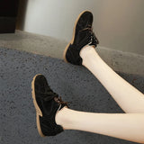 AIYUQI Women's Flat Sneakers – Genuine Leather, Non-Slip