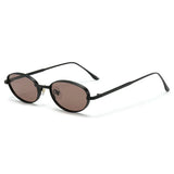 DDDLONG Fashion Small Round Retro Sunglasses Women Classical Vintage Punk Sun Glasses For Men Eyewear Outdoor Shades D609
