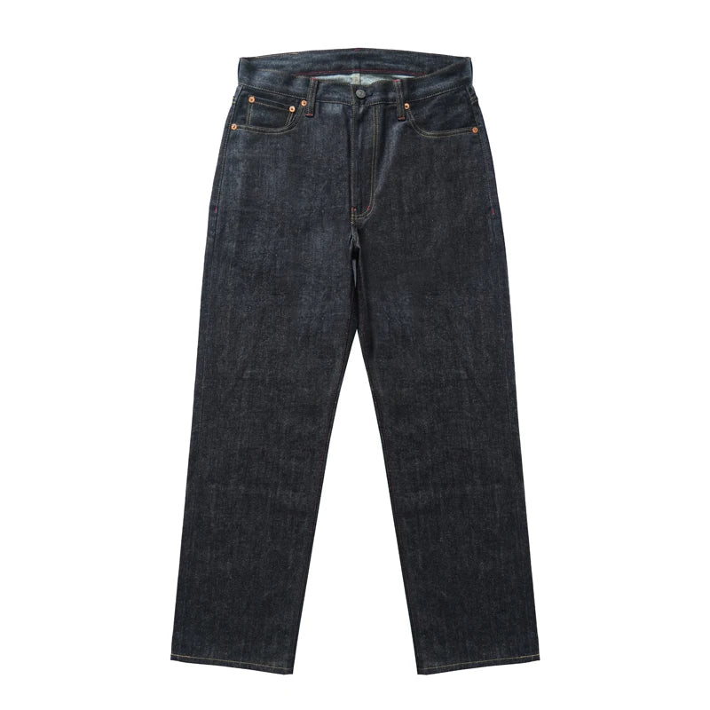 SauceZhan 344XX High-Rise Relaxed Selvedge Denim Jeans