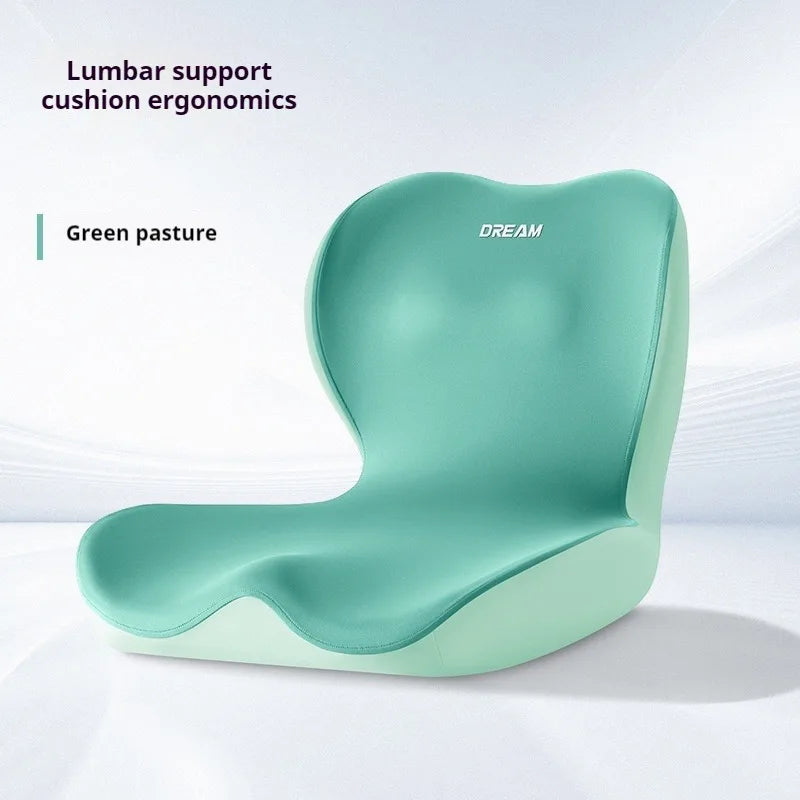 Upgrade "L" Shape Memory Foam Orthopedic Cushion Comfort Ergonomic Design Back Coccyx Pillow Car Seat Office Chair Pain Relief