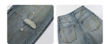 CHIC VEN Retro Women's Jeans Loose Casual  New High Waisted Wide Legs Denim Pant Female Trousers Spring Autumn 2025