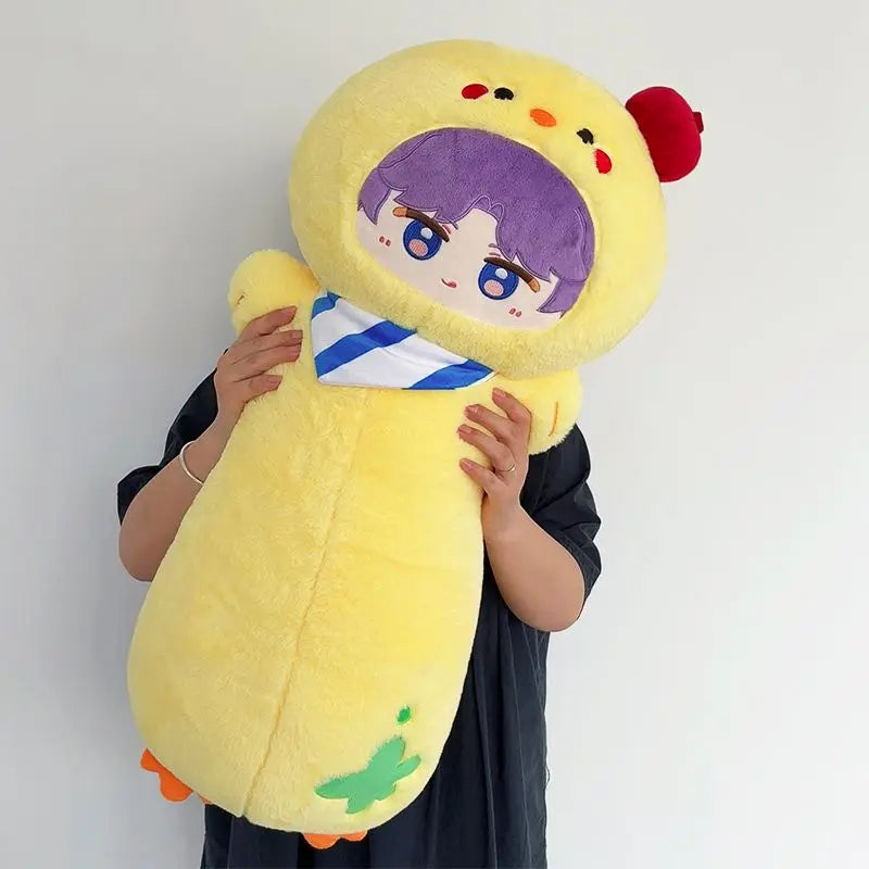 Love And Deep Space 80cm Long Large Throw Pillow Zayne Rafayel Sylus Xavier Plush Doll Pillow Doll Ornament Birthday Gift