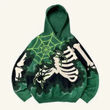 Men’s Skull Graphic Pullover Hoodie