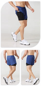 Performance Double-Layer Training Shorts | Moisture-Wicking Athletic Gear