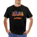 Men's Oversized Noche Con Alfredo Graphic T-Shirt