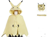 Pokemon Mimikyu Cosplay Costume Anime Cartoon Cute Women Kigurumi Cloak Dress Halloween Outfit Cloak for Adult