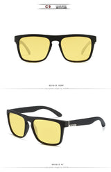 Outdoor Sport Square Myopia Lens Prescription Sunglasses Men Polarized Driving Anti-Glare Myopes Lunettes 0 -0.5 -0.75 To -6.0