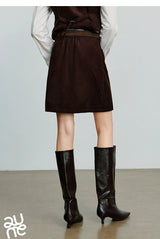 Toyouth Corduroy A-Line Mini Skirt | Autumn 2025