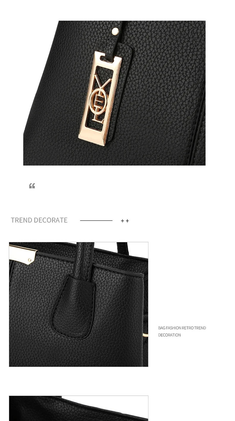 Luxury Designer Leather Tote