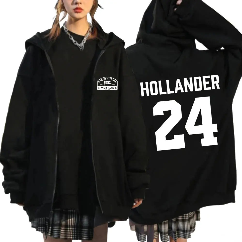 Ilya Rozanov 81 Boston Raiders Fleece Zip Hoodie