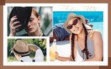 Short Brim Panama Sun Hats – Bulk Wedding & Event Pack