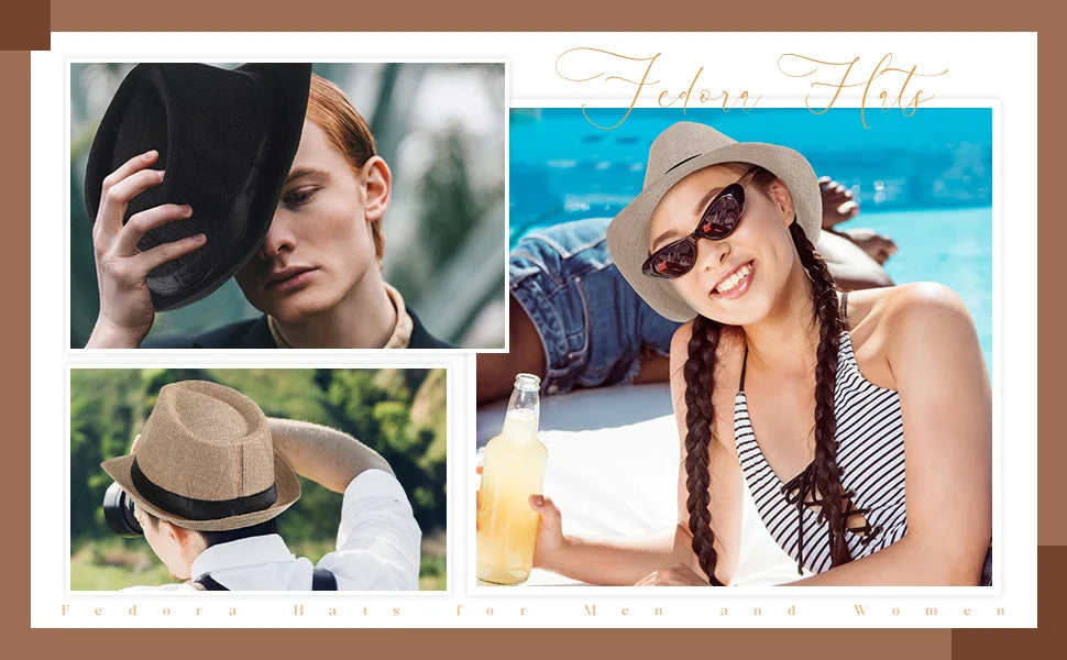 Short Brim Panama Sun Hats – Bulk Wedding & Event Pack
