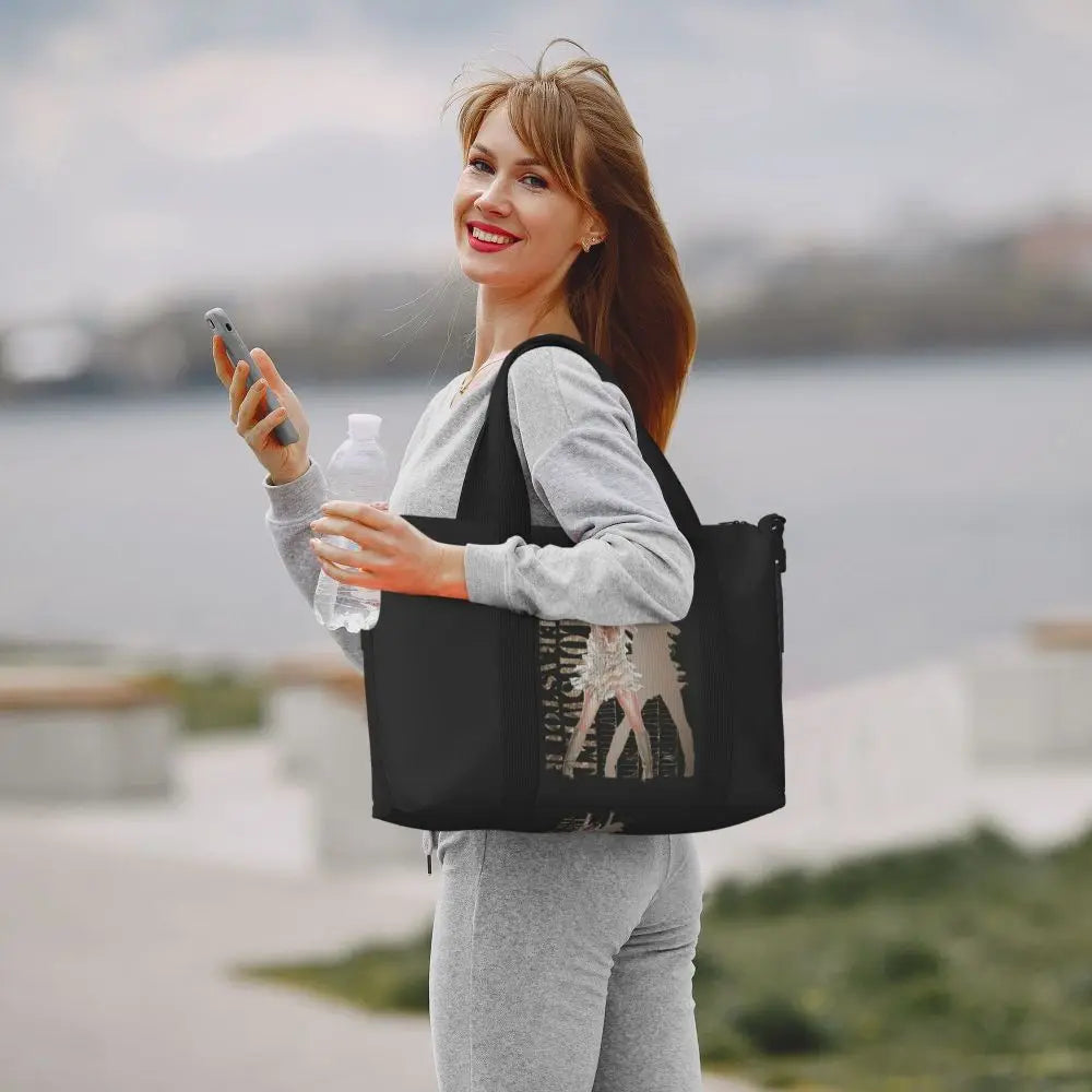 Custom The Eras Tour 1989 Taylor's Swift's American Pop Singer Tote Bag Women Large Capacity Beach Gym Travel Bags