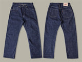 Vintage High-Rise Selvedge Denim Jeans for Men | 14oz