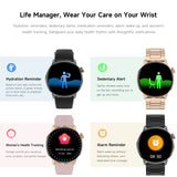 2026 New Lady Fashion Smart Watch women AMOLED HD Screen GPS Sport Heart Rate Bluetooth Call Waterproof Outdoor Smartwatch Women