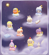 POPMART Bubble Granules Night Sky Series Collectible Cute Doll Blind Box Mini Figure Desktop Decoration Birthday Gift Set