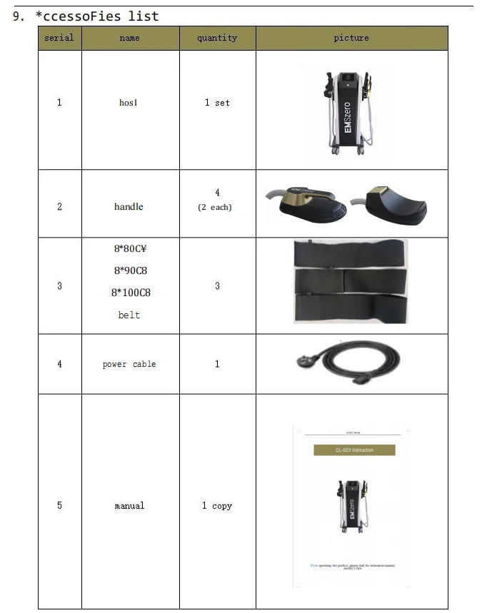 EMSzero HIEMT RF High Intensity Vibration Pulse Electronic Body Shaping Massage Muscle Massage