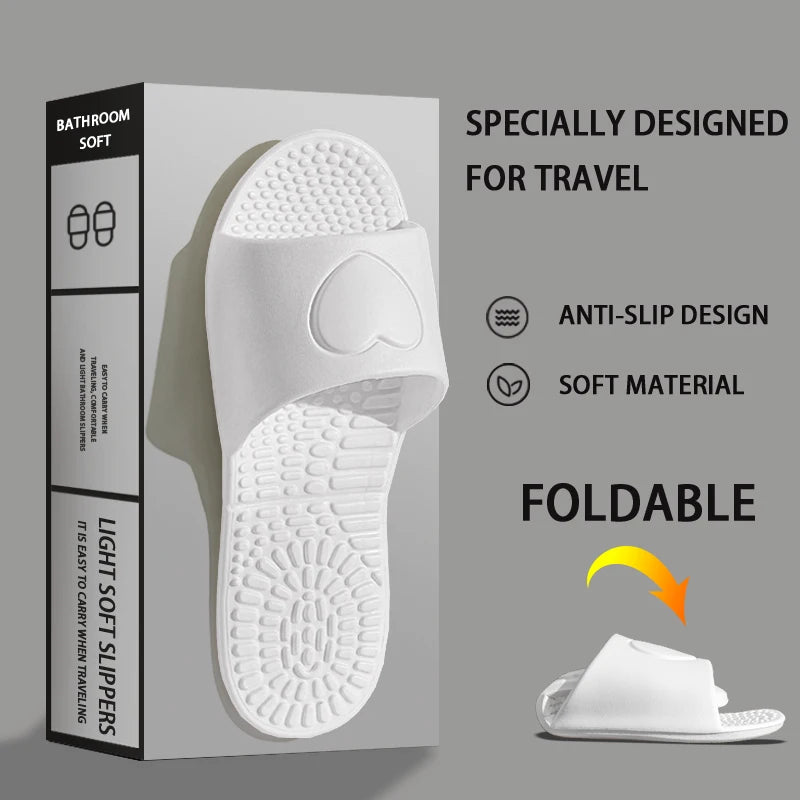 Foldable EVA Travel Slippers for Men & Women