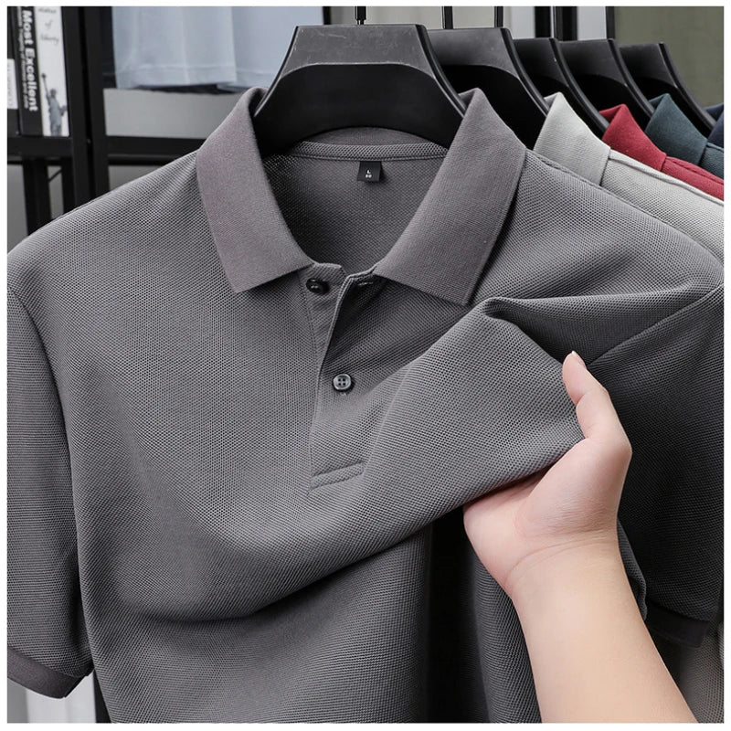 Men's Premium Cotton Polo Shirt – 19 Colors