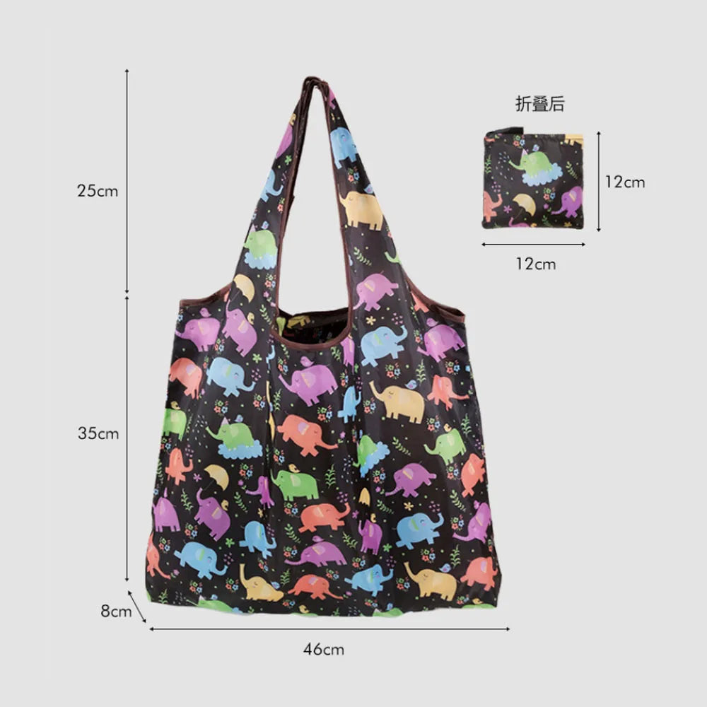 Foldable Reusable Shopping Bag – Eco-Friendly Tote
