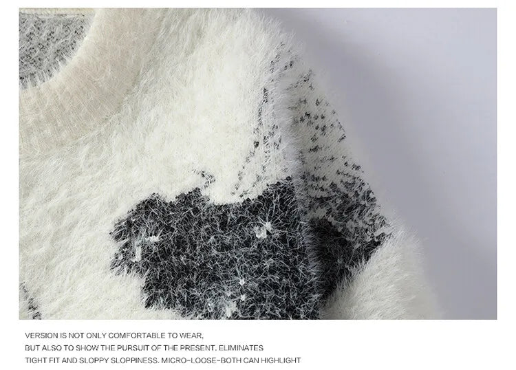 Men's Thick Crew Neck Winter Sweater