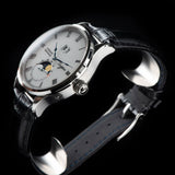 Sugess Watch Tianjin ST25 Automatic Mechanical Movement Real Moonphase Men Watches Luxury Wristwatch Retro Reloj Hombre Sapphire