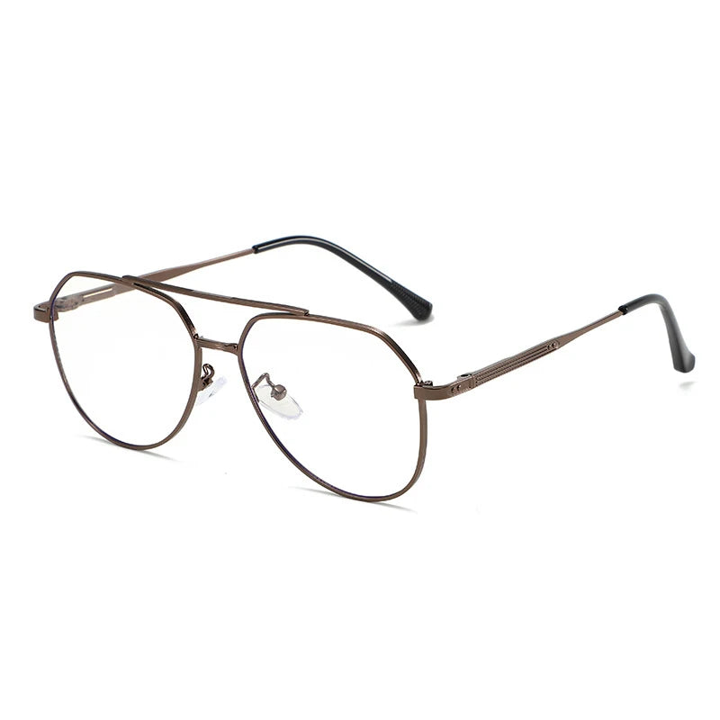 DDDLONG Retro Punk Fashion Pilot Photochromic Sunglasses Women Men Metal Eyeglasses Classic Vintage UV400 Outdoor Shades D679