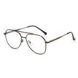 DDDLONG Retro Punk Fashion Pilot Photochromic Sunglasses Women Men Metal Eyeglasses Classic Vintage UV400 Outdoor Shades D679