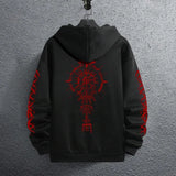 Men's Printed Pullover Hoodie