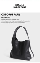 YANATARI Female Genuine Leather Bag Large Capacity Handbags Shoulder Bag Big Tote Bags for Women Shopping Bag Large Luxury Bag