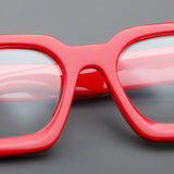 56992 Square Acetate Optical Glasses Frames Women Vintage Universal Prescription Spectacles Frame Trend Transparent Eyewear