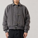 Women' S Vintage Autumn Winter Jacket Airplane Buckle Loose Lapel Coat Full Sleeve Outwears 2025 New Lady High Streetwears