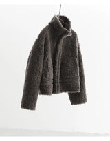 Teddy Style 100% Wool Coat~Women's Short Lazy Style Loose Jacket Autumn and Winter New Model 2025 Faux Fur