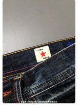 Men's Vintage Cotton Selvedge Denim Jeans – Loose Straight Fit